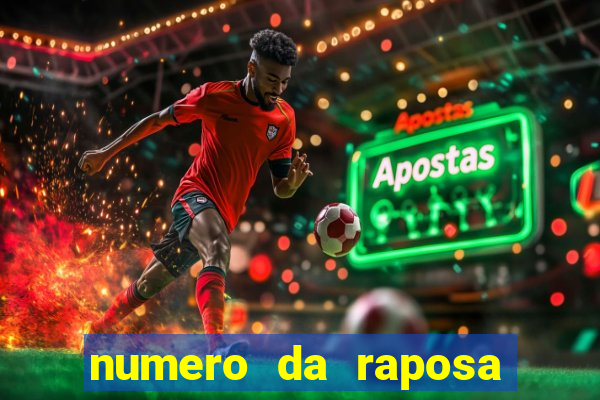 numero da raposa jogo do bicho